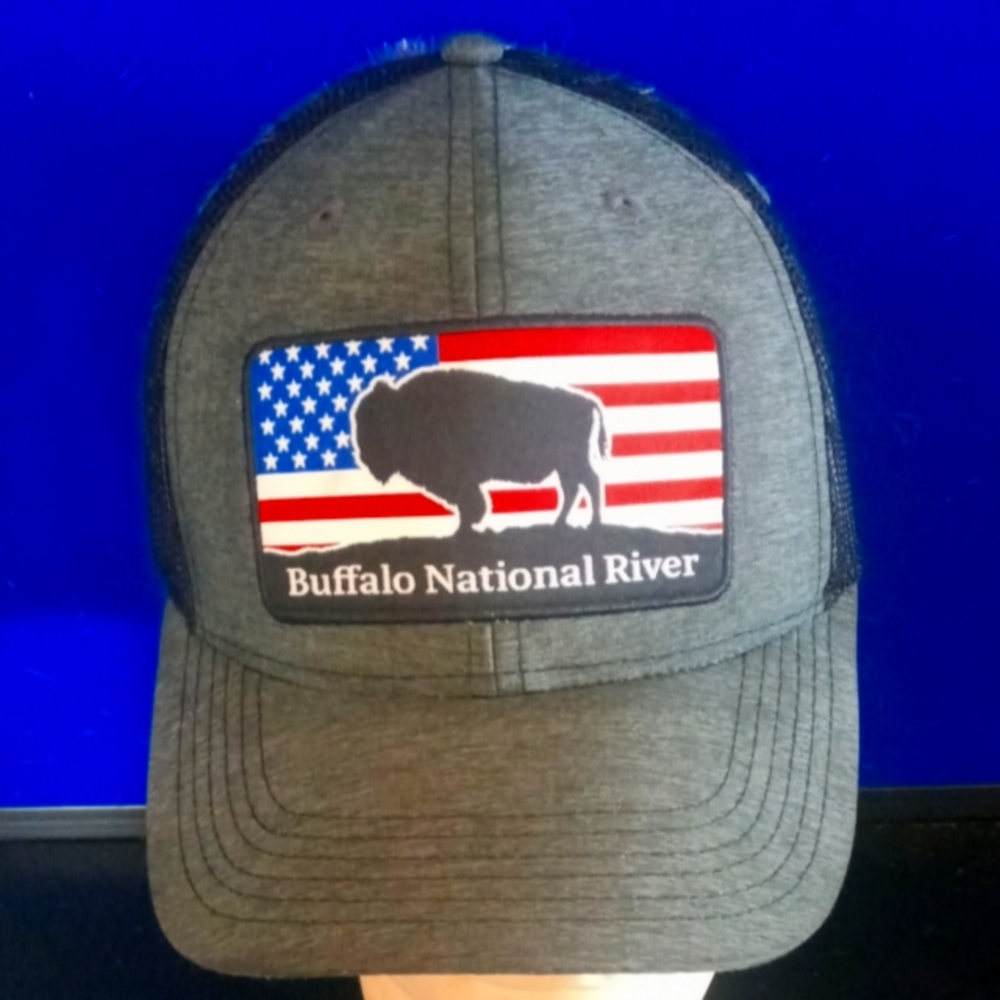 Gray Buffalo National River Cap new condition